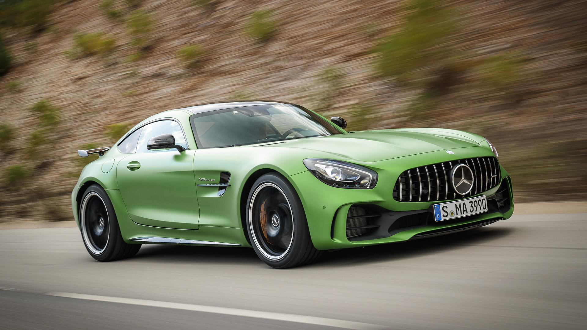 Mercedes Benz AMG GT-R Blank Meme Template