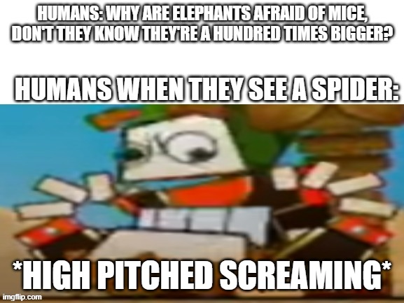 O'Chunks speaks for us all | *HIGH PITCHED SCREAMING* | image tagged in o'chunks,superpapermario | made w/ Imgflip meme maker