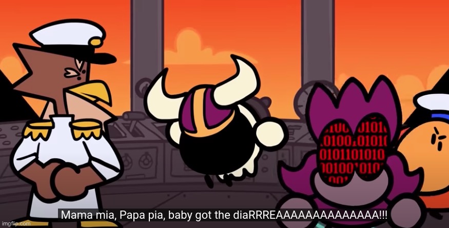 Mama mia, Papa pia baby got the diaRRREAAAAAAAAAAAAAA!!! | image tagged in mama mia papa pia baby got the diarrreaaaaaaaaaaaaaa | made w/ Imgflip meme maker