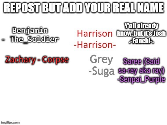 Zachary - Corpse | made w/ Imgflip meme maker