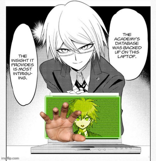 the t r u t  h | image tagged in togami presents the truth | made w/ Imgflip meme maker