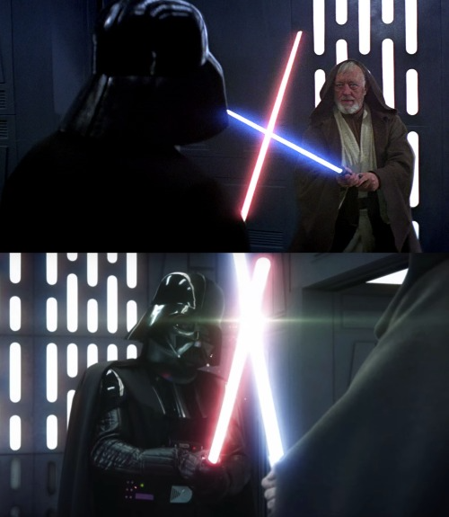 Obi-wan vs Darth vader Blank Meme Template