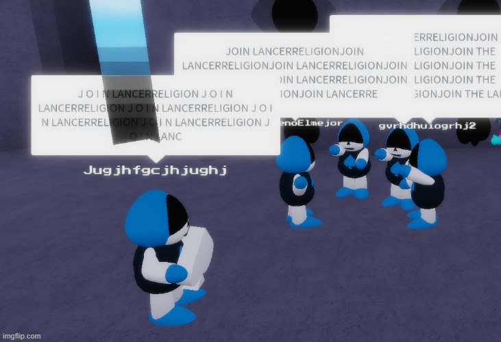 This is the best raid I have ever done. | image tagged in funny,deltarune,roblox,lancer | made w/ Imgflip meme maker