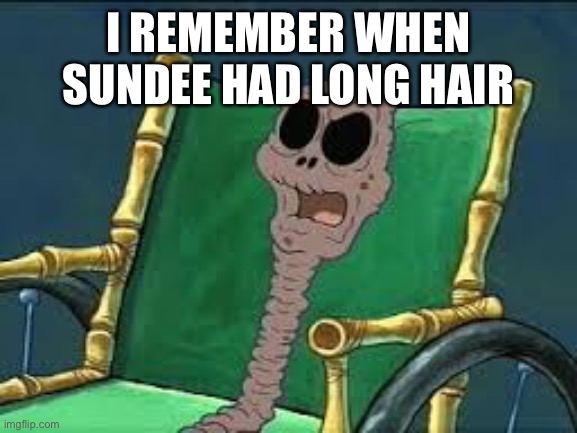 I remember when | I REMEMBER WHEN SUNDEE HAD LONG HAIR | image tagged in i remember when | made w/ Imgflip meme maker