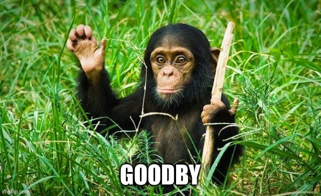 goodbye | GOODBY | image tagged in goodbye | made w/ Imgflip meme maker