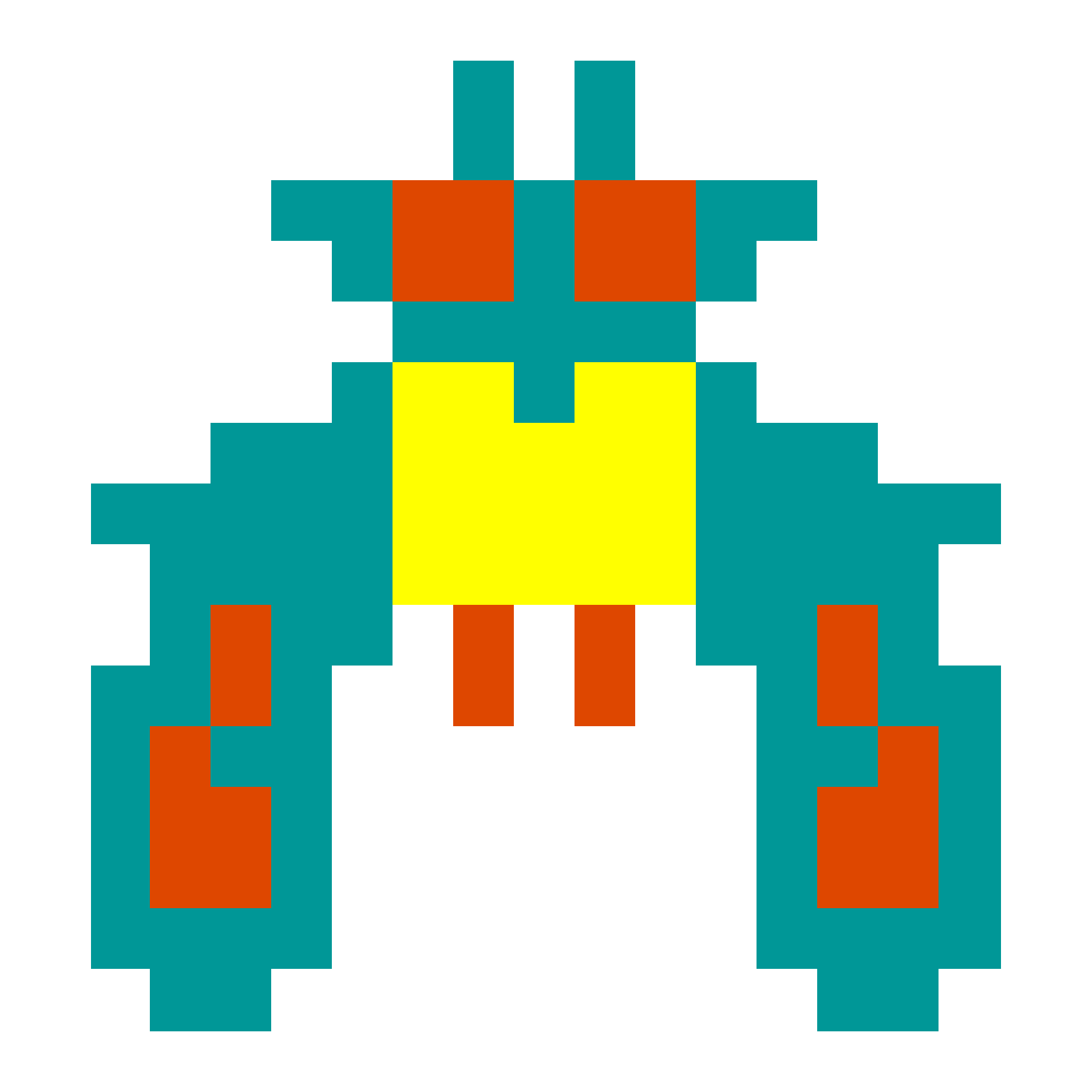 galaga space enemy Blank Meme Template