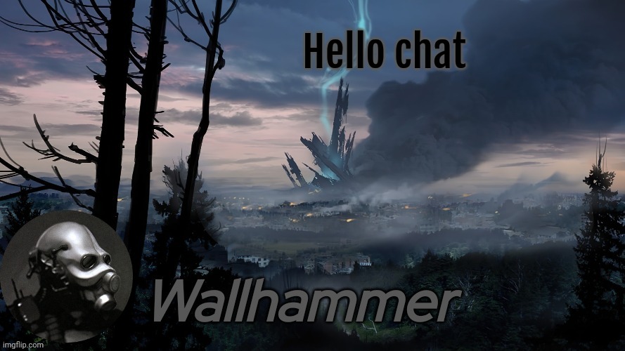 Hello chat | image tagged in announcement | made w/ Imgflip meme maker