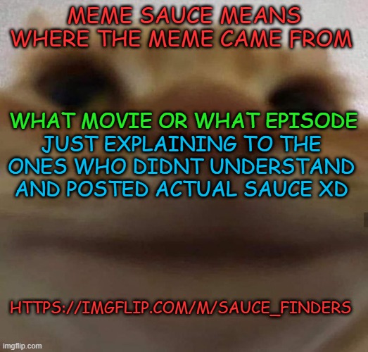 awkward cat | MEME SAUCE MEANS WHERE THE MEME CAME FROM; WHAT MOVIE OR WHAT EPISODE; JUST EXPLAINING TO THE ONES WHO DIDNT UNDERSTAND AND POSTED ACTUAL SAUCE XD; HTTPS://IMGFLIP.COM/M/SAUCE_FINDERS | image tagged in awkward cat | made w/ Imgflip meme maker