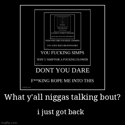 made w/ Imgflip demotivational maker