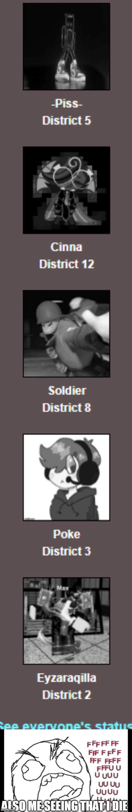 NOOOOOOOO | ALSO ME SEEING THAT I DIE | image tagged in ffffffuuuuuuuuuuu | made w/ Imgflip meme maker