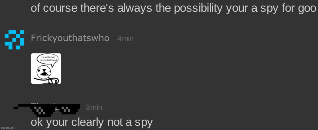 for covert purposes he is to remain unidentified | made w/ Imgflip meme maker