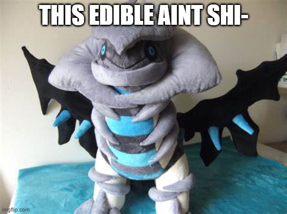 THIS EDIBLE AINT SHI- | made w/ Imgflip meme maker