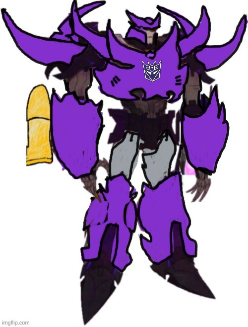 Transformers Prime Galvatron | image tagged in megatron,transformers prime | made w/ Imgflip meme maker