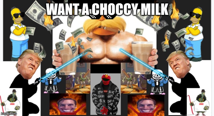 DADDY LORAX | WANT A CHOCCY MILK | image tagged in lorax,funny,funny memes | made w/ Imgflip meme maker