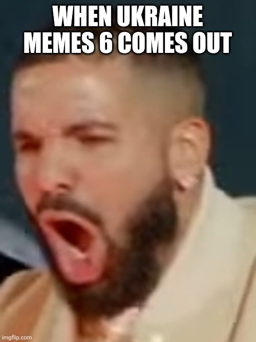 Drake pog | WHEN UKRAINE MEMES 6 COMES OUT | image tagged in drake pog | made w/ Imgflip meme maker