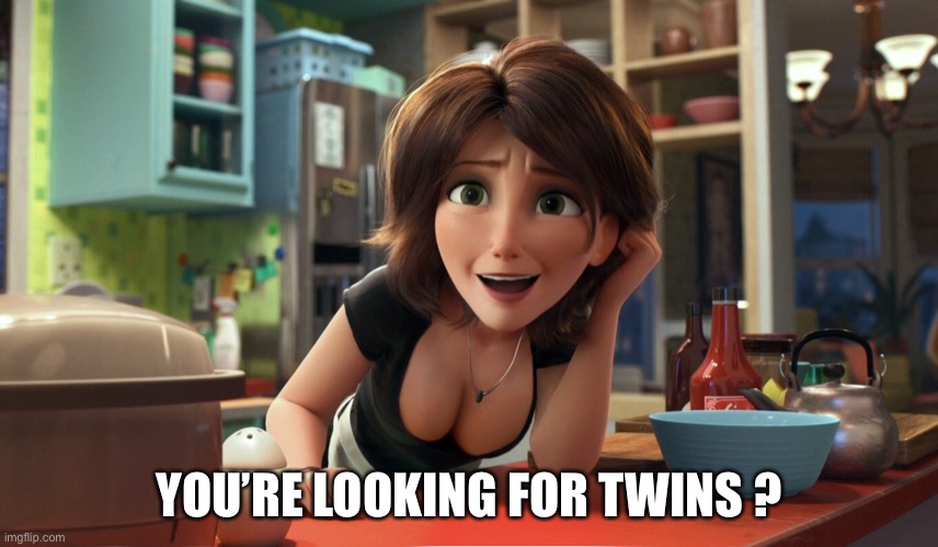 Aunt Cass | YOU’RE LOOKING FOR TWINS ? | image tagged in aunt cass | made w/ Imgflip meme maker