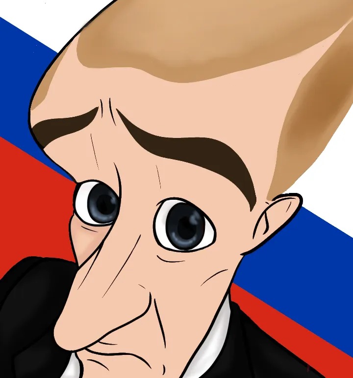 Putin no bitches Blank Meme Template