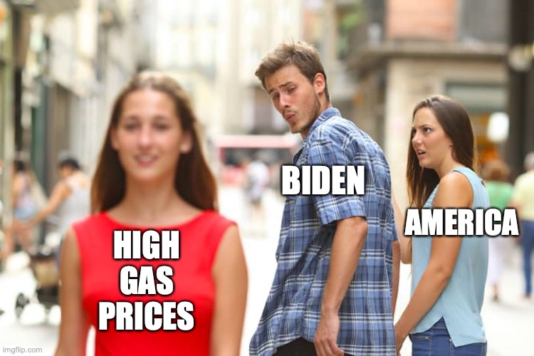 These gas prices were the expressed wishes of democrats before the 2020 election. Why are they trying to bring them down? | BIDEN; AMERICA; HIGH
GAS
PRICES | image tagged in 2022,gas prices,biden,liberals,hypocrites,lies | made w/ Imgflip meme maker