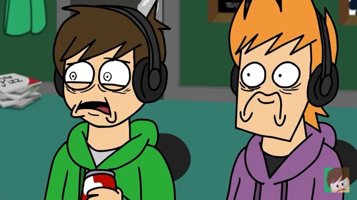 Traumatized Matt and Edd Blank Meme Template