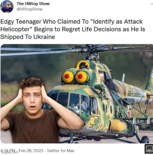 It's what he gets for being edgy | made w/ Imgflip meme maker