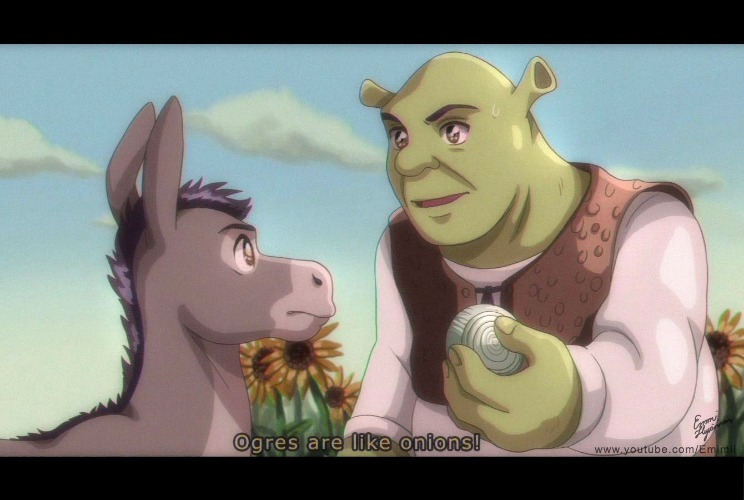Is ThAt A jOjO rEfReNcE | image tagged in memes,shrek | made w/ Imgflip meme maker