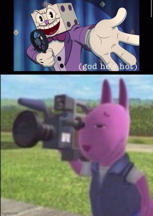 Simping for a humanoid dice is fatherless tho | image tagged in caught in 4k | made w/ Imgflip meme maker