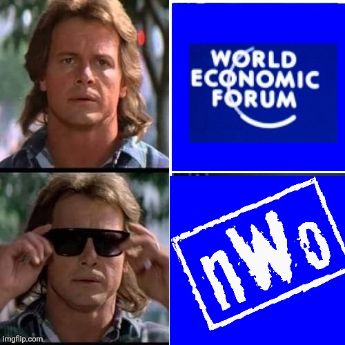 Roddy Piper They Live  Sunglasses NWO | image tagged in they live | made w/ Imgflip meme maker