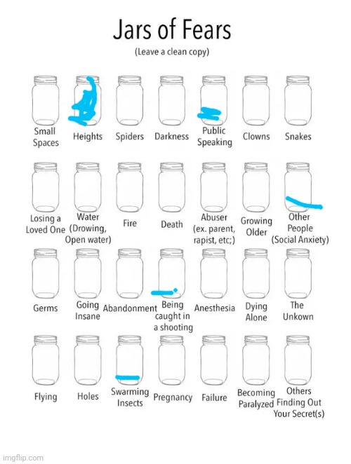 I literally tell way too many people I'm a furry | image tagged in jar of fears clear version | made w/ Imgflip meme maker