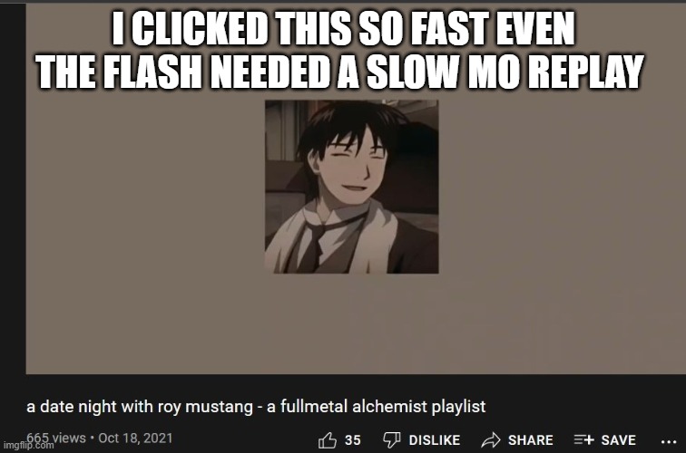 I CLICKED THIS SO FAST EVEN THE FLASH NEEDED A SLOW MO REPLAY | made w/ Imgflip meme maker