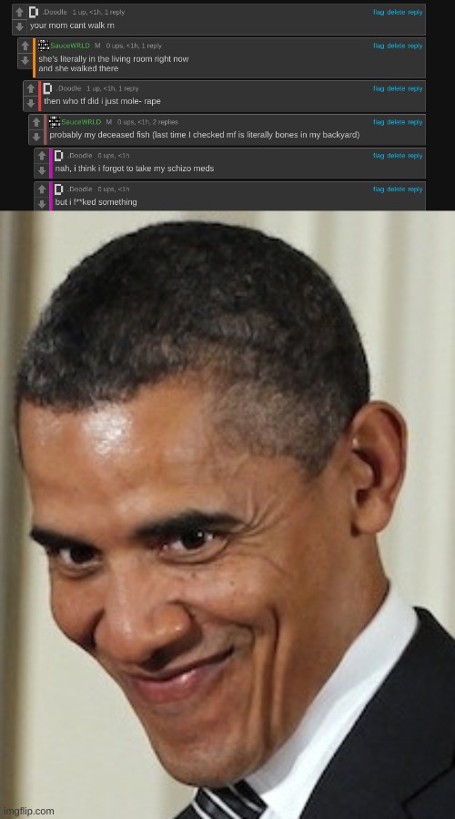 image tagged in obama kinky face | made w/ Imgflip meme maker