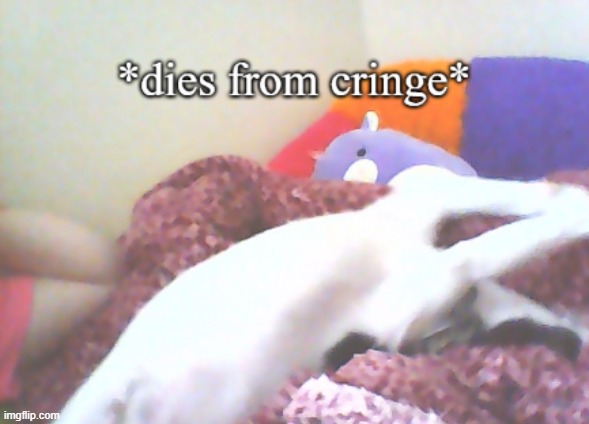 dies from cringe (yachi's puper edition) | image tagged in dies from cringe yachi's puper edition | made w/ Imgflip meme maker