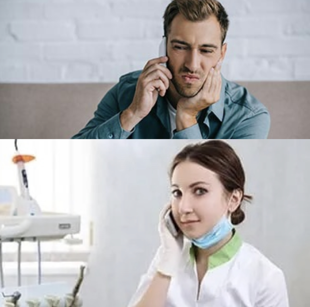 High Quality Calling dentist Blank Meme Template