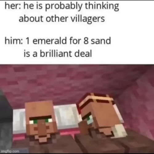 image tagged in minecraft,minecraft villagers,funny,memes | made w/ Imgflip meme maker