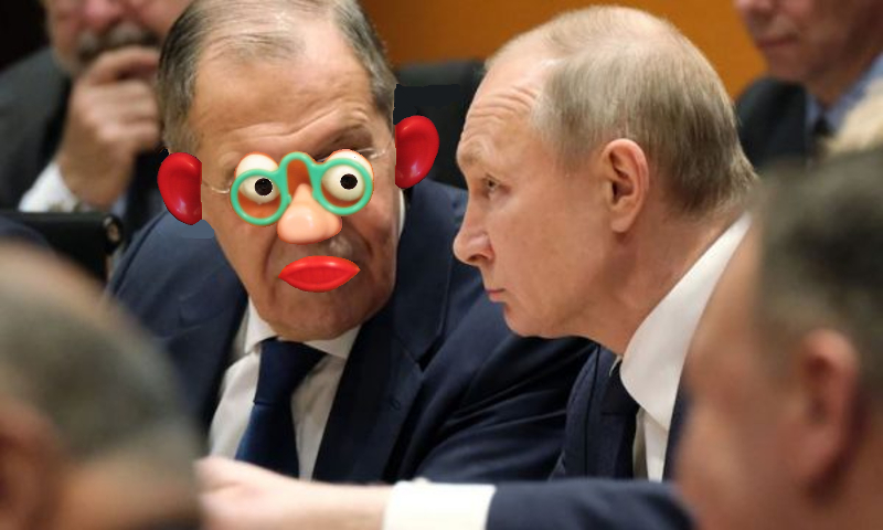 Putin & The Potato Head Blank Meme Template