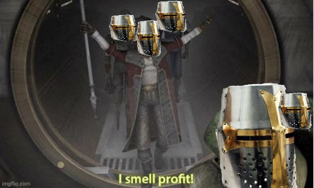 I Smell Profit | image tagged in i smell profit | made w/ Imgflip meme maker