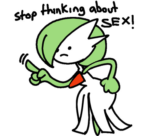 Stop thinking about sex Blank Meme Template