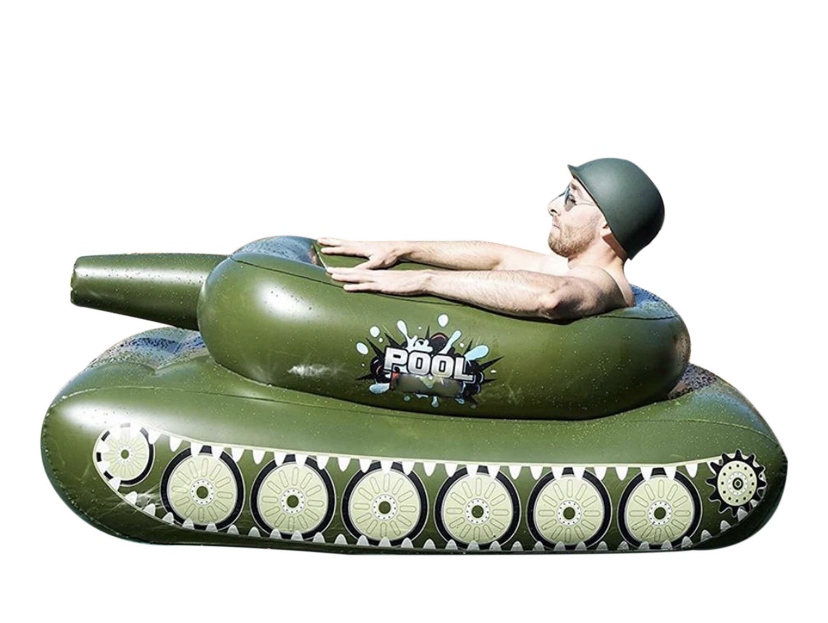 High Quality Tank floatie Blank Meme Template