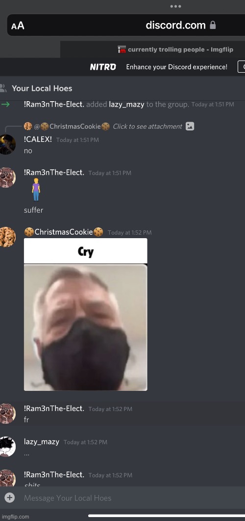 made w/ Imgflip meme maker