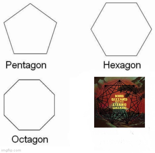 King Giz Meme | image tagged in memes,pentagon hexagon octagon | made w/ Imgflip meme maker