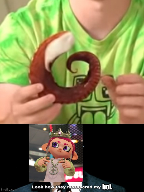 :,( | boi. | image tagged in look how they massacred my boy | made w/ Imgflip meme maker