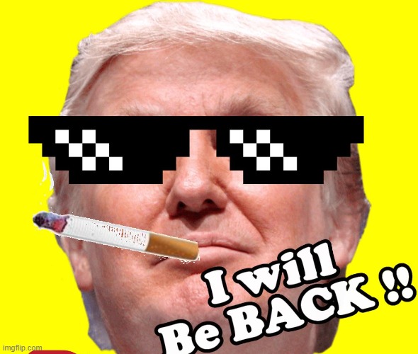 He is Back At Last !!! | image tagged in trump,trump2024 | made w/ Imgflip meme maker