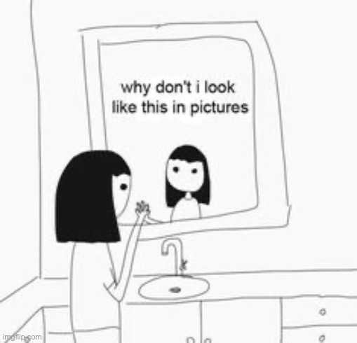 it’s different in the mirror | made w/ Imgflip meme maker