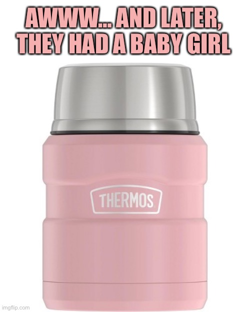 AWWW… AND LATER,
THEY HAD A BABY GIRL | made w/ Imgflip meme maker