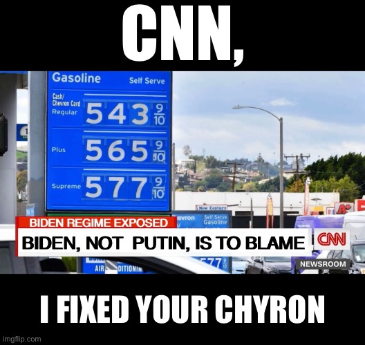 More CNN lies! | CNN, I FIXED YOUR CHYRON | image tagged in cnn,cnn fake news,cnn crazy news network,cnn crock news network,fake news,msm lies | made w/ Imgflip meme maker