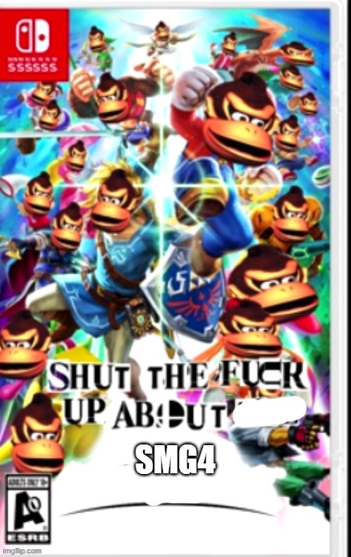 stfu about x | SMG4 | image tagged in stfu about x | made w/ Imgflip meme maker
