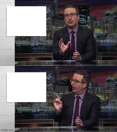 John Oliver You are Nothing | image tagged in john oliver,last week tonight | made w/ Imgflip meme maker
