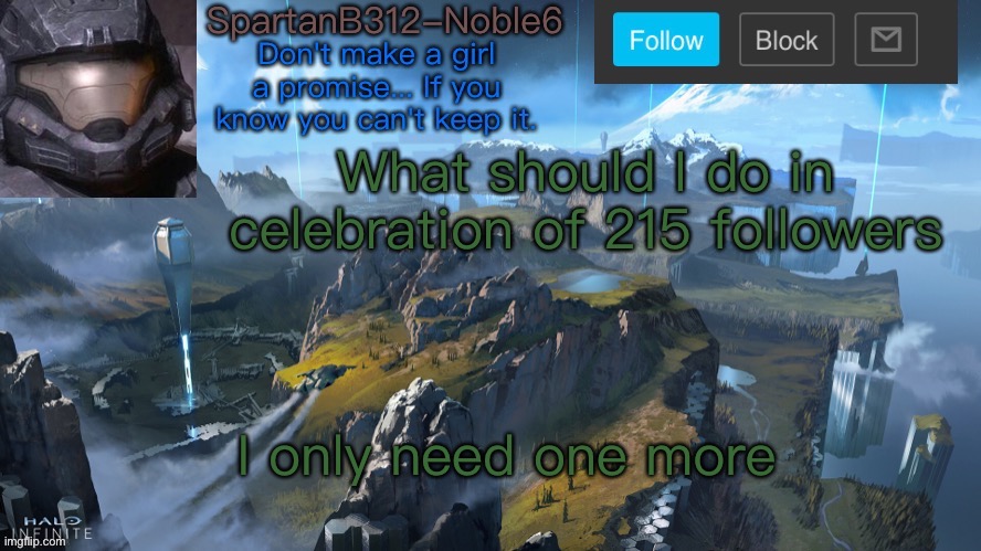 Pp reveal? it might not fit on camera tho | What should I do in celebration of 215 followers; I only need one more | image tagged in noble6 announcement | made w/ Imgflip meme maker