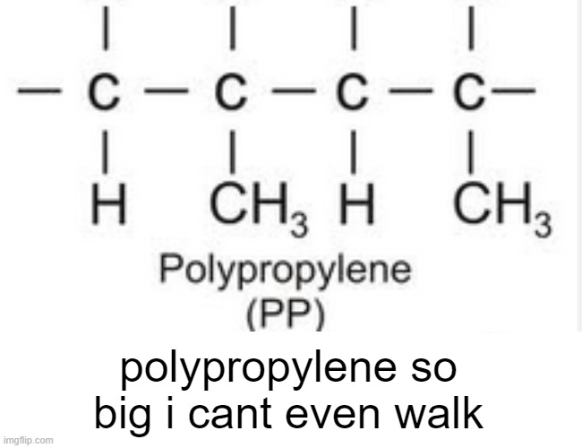 my back hurts | polypropylene so big i cant even walk | image tagged in pp,polypropylene | made w/ Imgflip meme maker