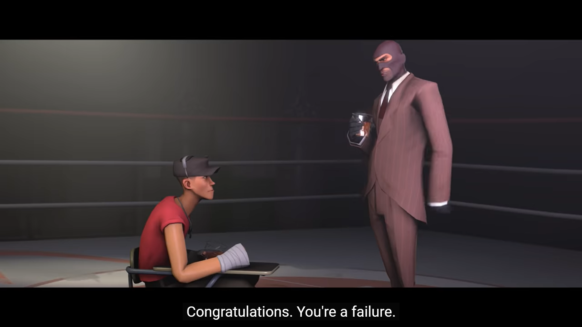 team fortress 2 congrtulations youre a failure Blank Meme Template