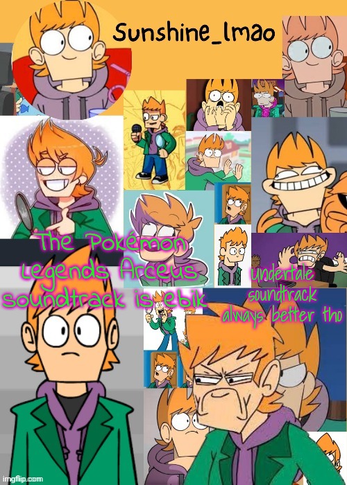 Matt :flushed: (thanks bread lel) | Undertale soundtrack always better tho; The Pokémon Legends Arceus soundtrack is ebik | image tagged in matt flushed thanks bread lel | made w/ Imgflip meme maker